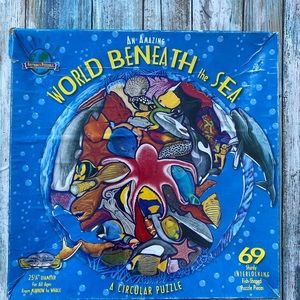 Circular Jigsaw Puzzle Under the Sea Award winner